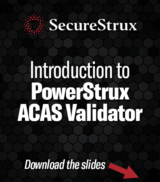 introduction to acas validator